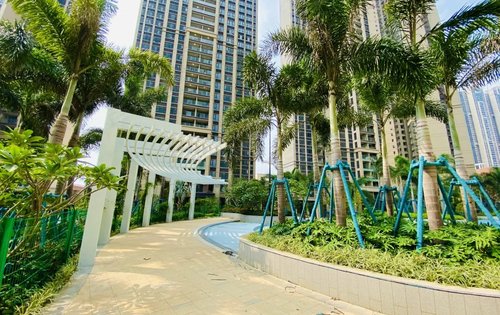 亚运城天韵小区花园实拍