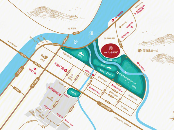 三明碧桂园·岚溪源著房价,楼盘户型,周边配套,交通地图,小溪路36号