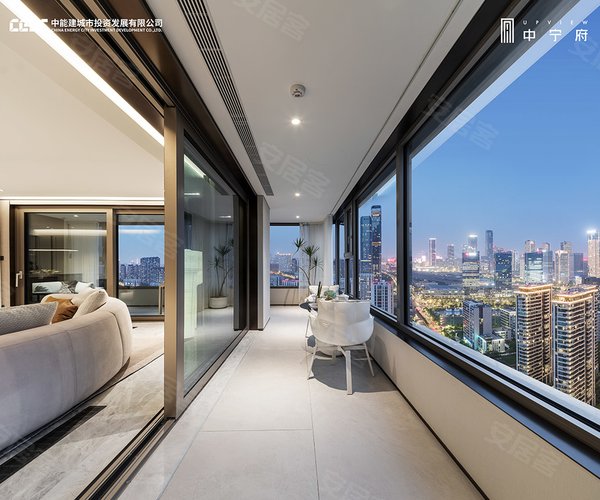 中宁府B户型,中宁府4室2厅3卫1厨约248.00平米户型图,朝南朝向 - 南京安居客