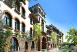 天津de小洋楼项目的定位是“花园式酒店商务寓所”。