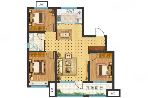 大图浏览户型图(1/1)