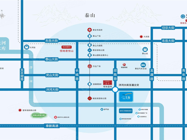 恒地天悦楼盘区位规划