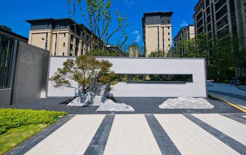 小区大门入口景观