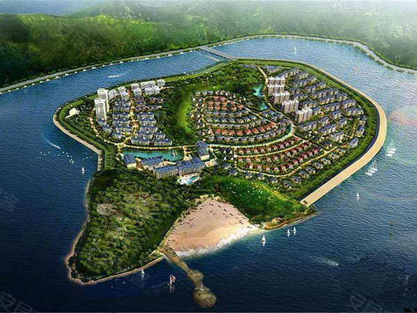 峰景湾楼盘建筑物外景