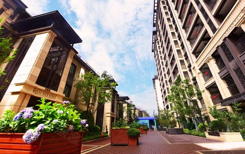 龙湖小区 大门照片