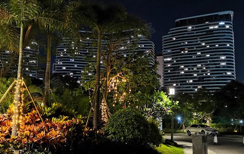 保利金町湾动态:夜晚的金町湾也是很浪漫的-汕尾安居客