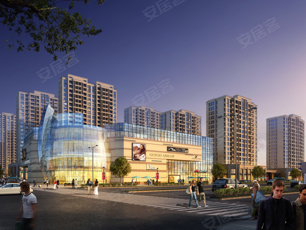 东泰中央公馆楼盘建筑物外景