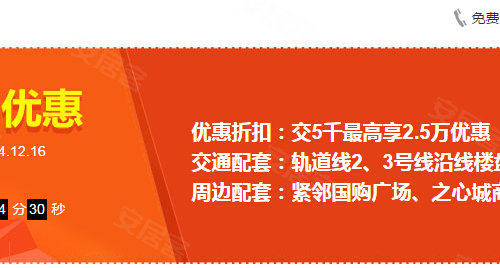 免费看房团12月14日即将起航