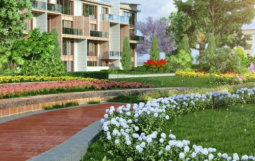 绿地麓湖郡动态:小区园林设计-长沙安居客