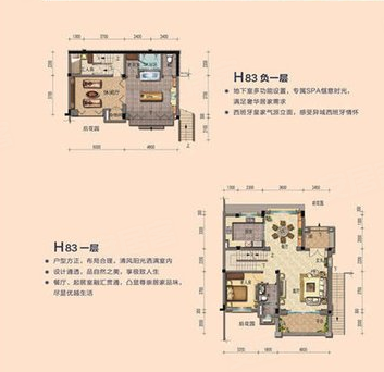 武夷山碧桂园304㎡独栋，武夷山碧桂园别墅约304.00平米户型图，朝南朝向 - 武夷山安居客