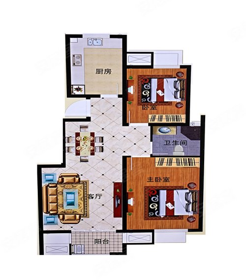 尚景苑二期户型图