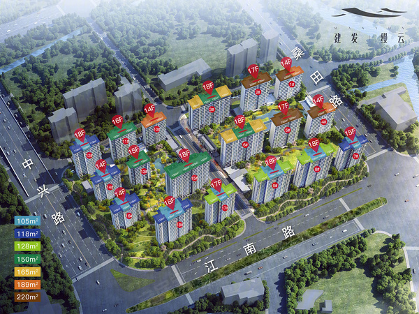 建发·缦云，宁波建发·缦云房价，楼盘户型，周边配套，交通地图，中兴北路与江南路交汇处 - 安居客