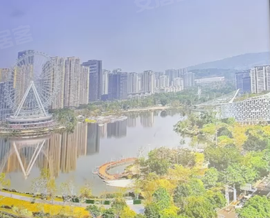 中海晋安湖叁号院动态:这是我们的售楼部沙盘，时时视频，可以欣赏整个晋安湖公园-福州安居客