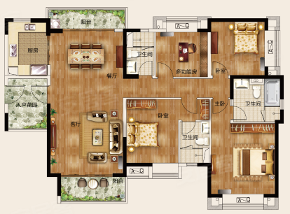 景盛豪庭户型图