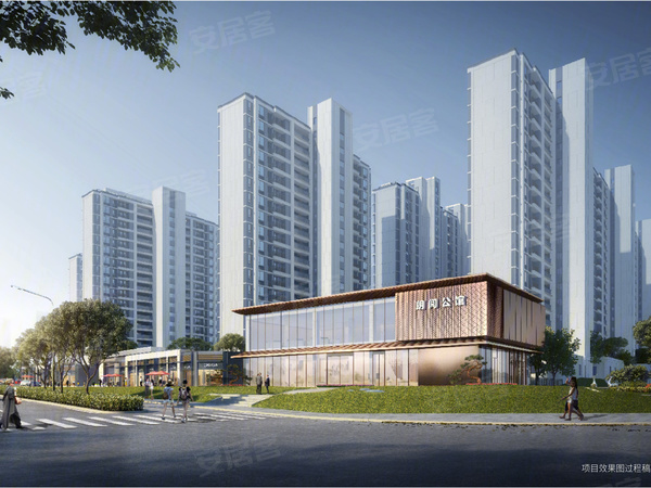 保利源昌百宏朗阅楼盘建筑物外景