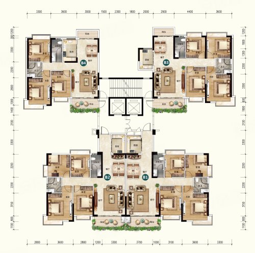 广垦华府·高州户型图