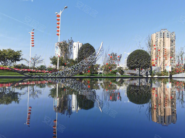 正达·公园里楼盘现场环境