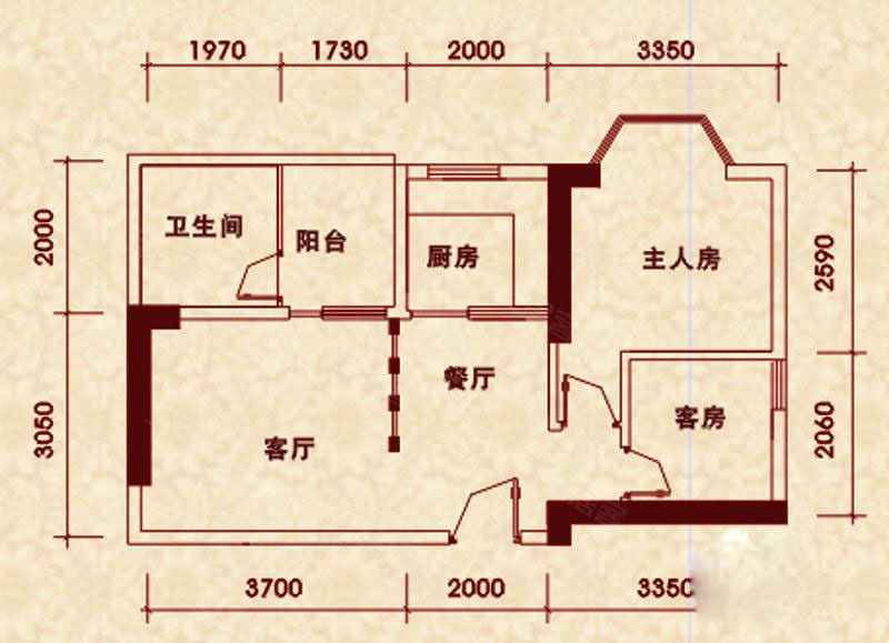 梅州万象江山户型图图片