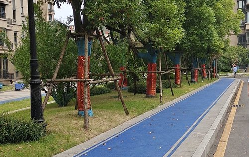 小区环形慢跑道,防滑慢跑道