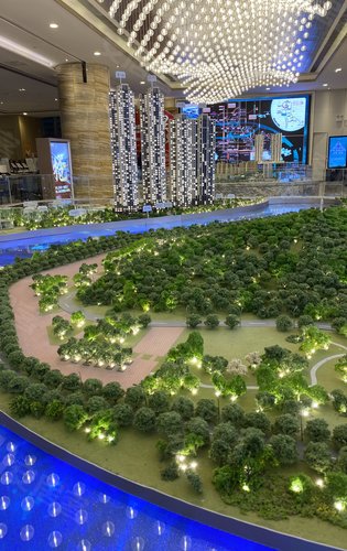 亚运城天逸沙盘模型实拍