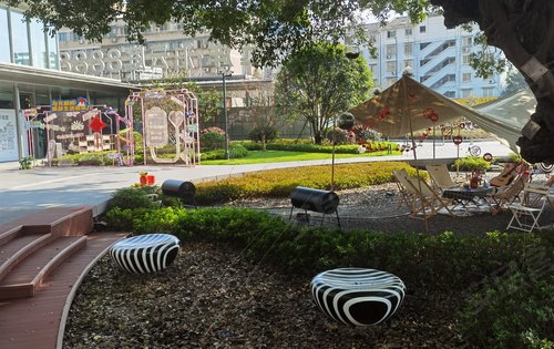 售楼部街角花园