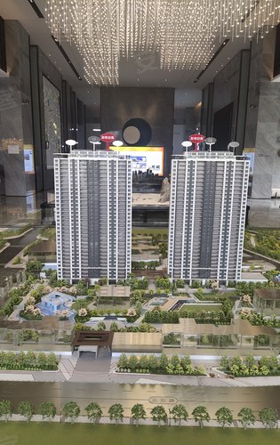 润府一期沙盘模型