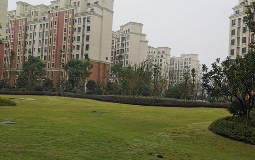 悠泊屿即将交房一期实景.