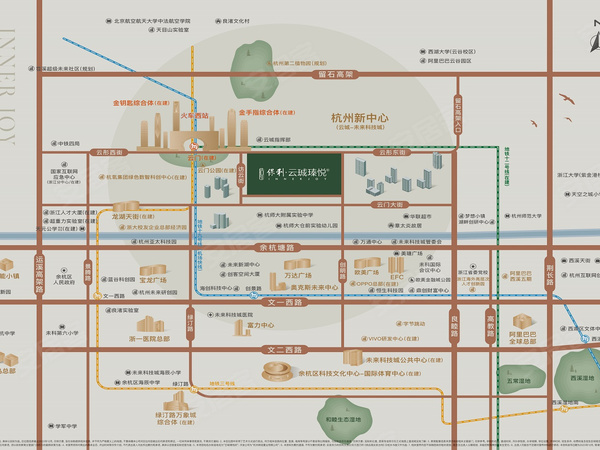 保利云珹瑧悦府，杭州保利云珹瑧悦府房价，楼盘户型，周边配套，交通地图，创明路与云彤东街交汇处 - 安居客