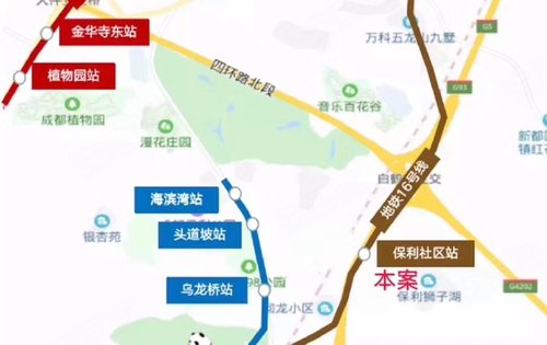 保利狮子湖紫竹郡动态:地铁规划来了-成都安居客