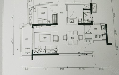 惠州新力城户型图图片