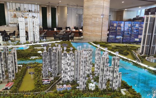 亚运城天珑总规划15栋约3550户 小区花园约4.