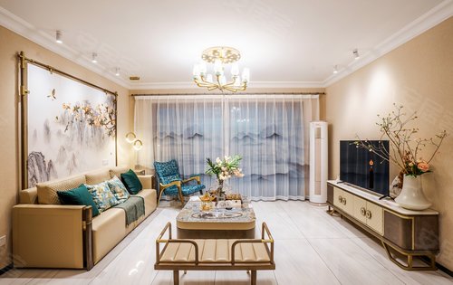 信阳碧桂园领墅140平米南北通透样板间