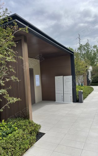 招商奥体公园动态:招商奥体公园交付后小区外墙颜色和入户门颜色-合肥