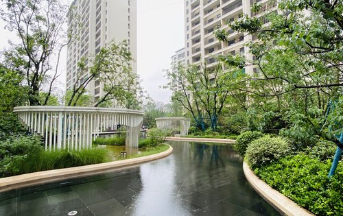 龙湖小区实景图.