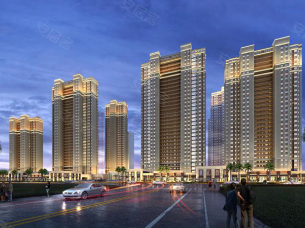 石狮旭辉城楼盘建筑物外景