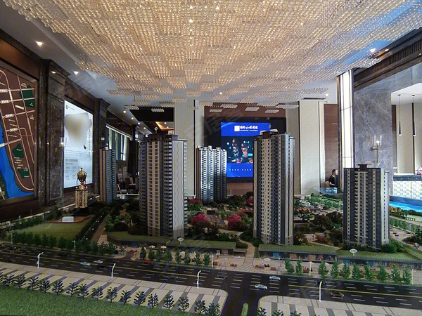 恒利江悦明珠规划沙盘