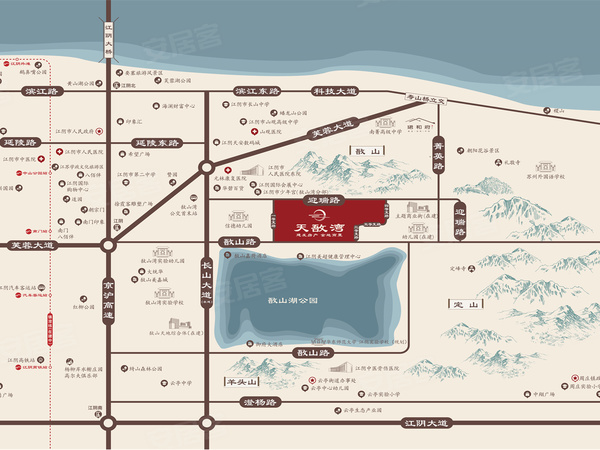 天敔湾,江阴天敔湾房价,楼盘户型,周边配套,交通地图,敔山湾敔山路18号 - 安居客