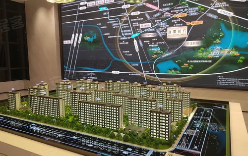 招商璀璨时代动态:区位图沙盘实拍-北京安居客