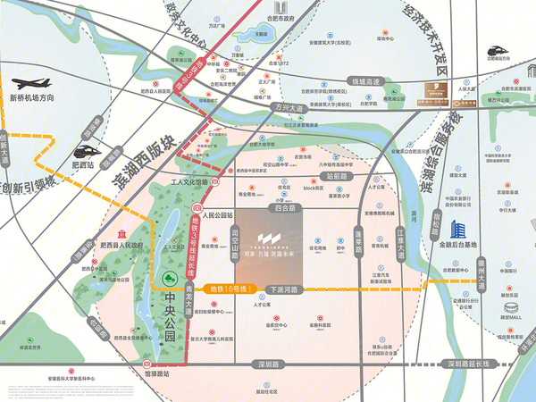 邦泰滨湖未来,合肥邦泰滨湖未来房价,楼盘户型,周边配套,交通地图,司空山路与四合路交口 - 安居客