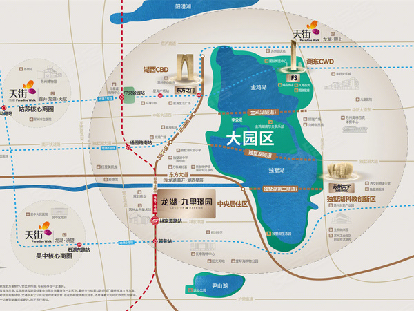 龙湖·九里璟园,苏州龙湖·九里璟园房价,楼盘户型,周边配套,交通地图,林家潭路与通达路交汇处 - 安居客