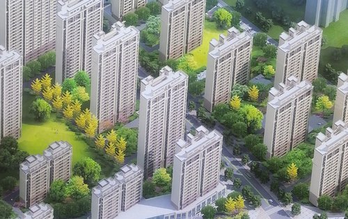 小区一共24栋楼8栋27层高层10栋18层小高层6栋11层洋房一共2013套房源