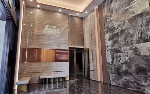 万科公园大道动态:宝格丽风格入户大堂-青岛安居客