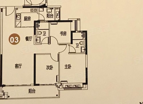 敏捷悦江府户型图