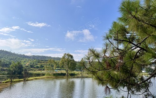 楚雄星海湖文旅小鎮動態:藍天白雲,星海湖的景色更美啦-楚雄安居客