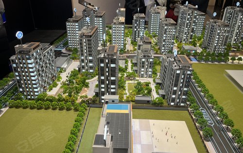 京熙润府动态:京熙润府楼栋沙盘图,均是南北通透的三居-四居-北京安居客