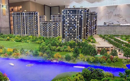 翰林首府·桃源里动态:小区环境优美,双河环绕,动水生财-海安安居客
