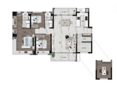 佛山保利琅悦户型图,佛山保利琅悦房型图,保利琅悦原始户型图大全 - 安居客