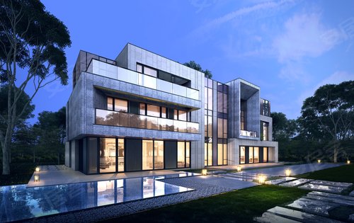 灵山湾龙玺动态:联排别墅,70年产品,一线海景别墅,地下两层,地上三层