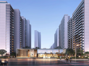 上饶经开区主城区越兴龙都海河壹方城楼盘新房真实图片