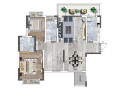 贵阳置悦城贵安馨苑户型图,贵阳置悦城贵安馨苑房型图,置悦城贵安馨苑原始户型图大全 - 安居客